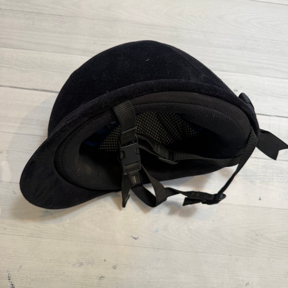 CHARLES OWEN the rider Velvet Equestrian HELMET SIZE 6 3/8 & 52